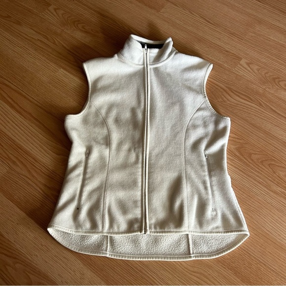Vintage Gap Fleece Full Zipped Vest Women’s Medium - Picture 1 of 7